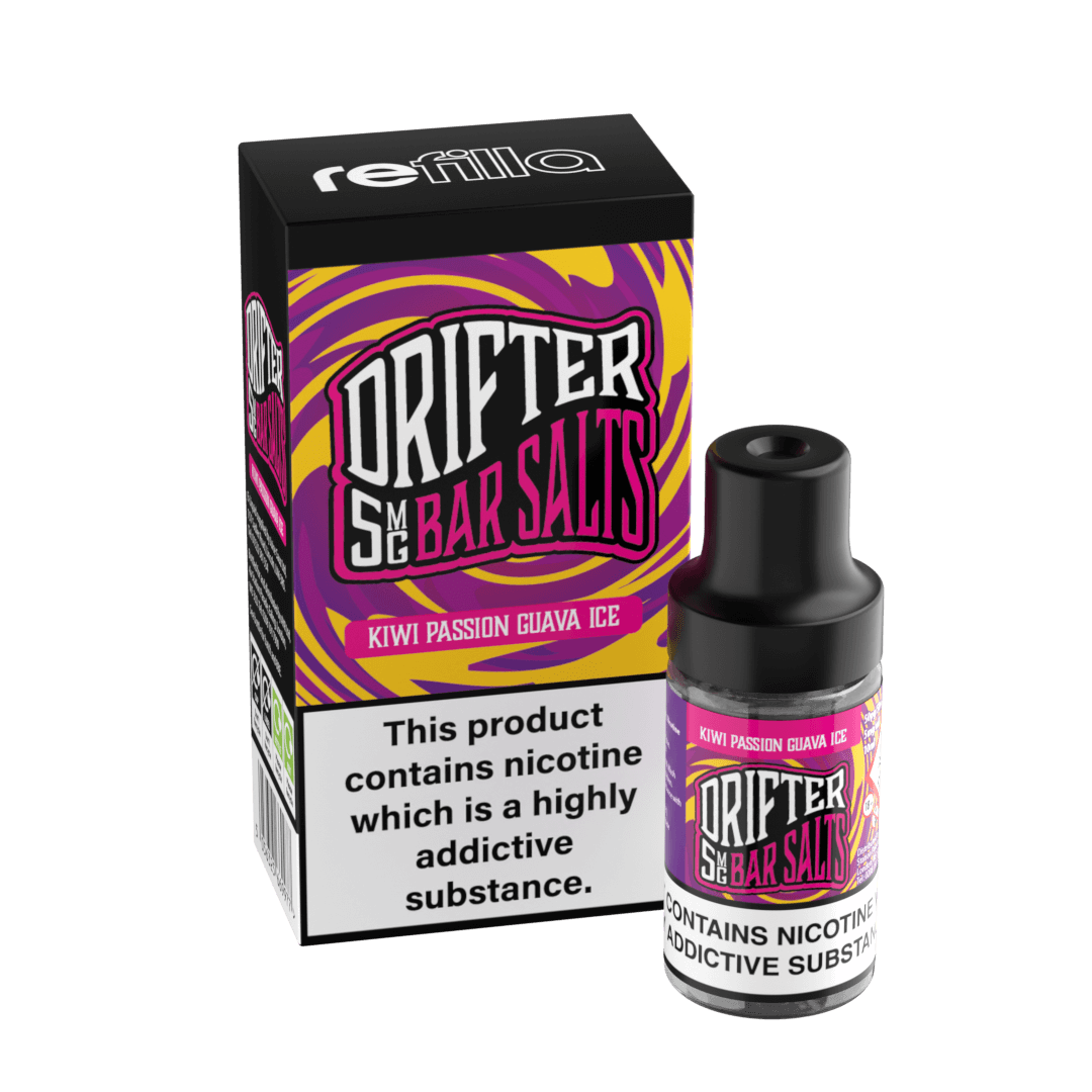 Drifter: Kiwi Passion Guava Ice : Refilla Compatible Liquid