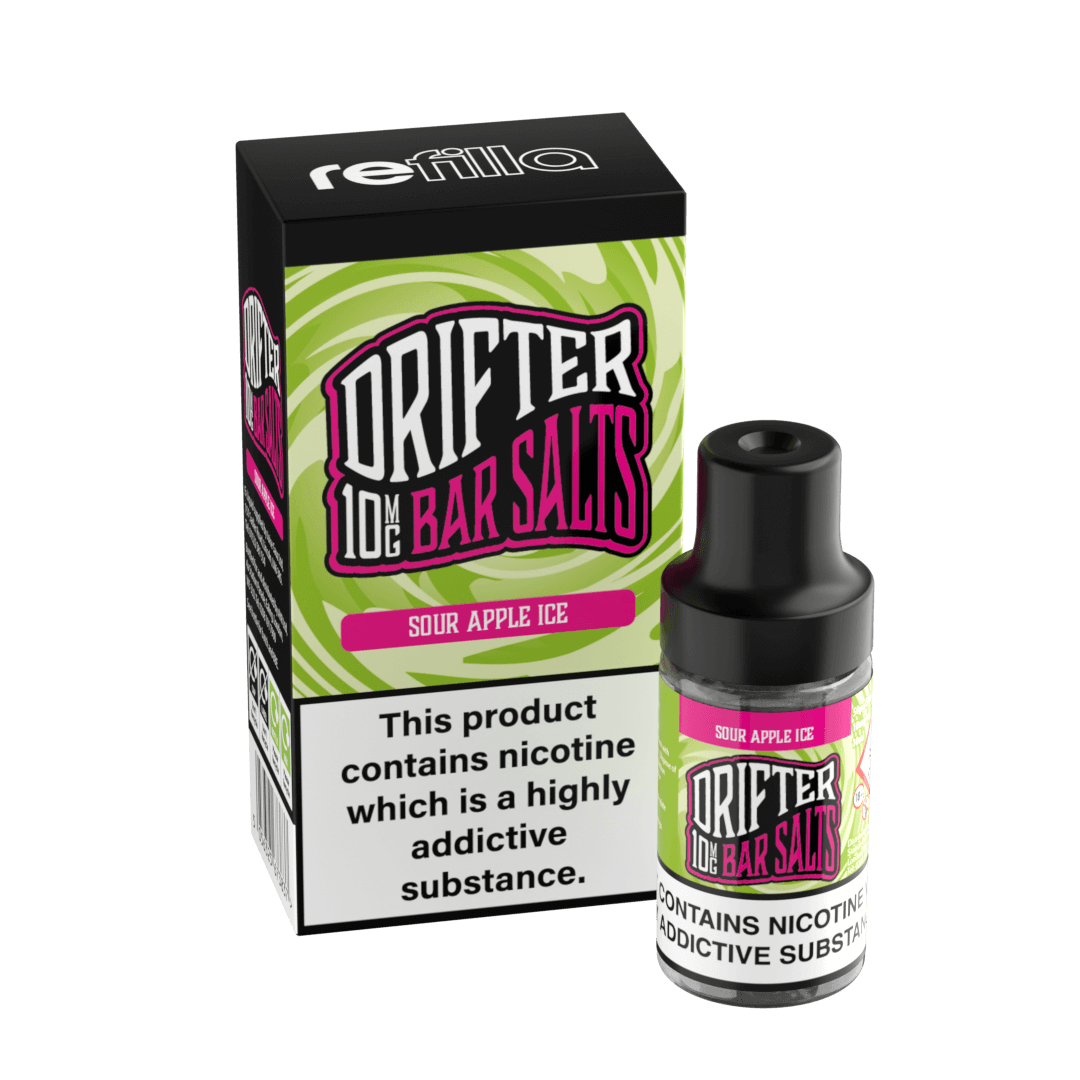 Drifter: Sour Apple Ice : Refilla Compatible Liquid