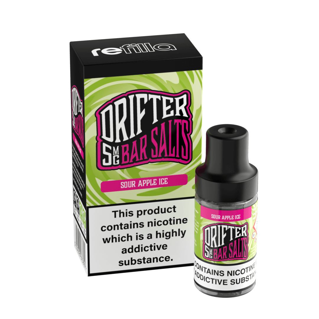 Drifter: Sour Apple Ice : Refilla Compatible Liquid