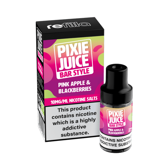Pixie Juice: Pink Apples & Blackberries : Refilla Compatible Liquid