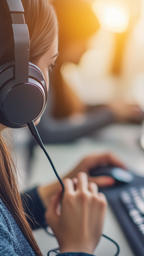 A woman in the Refilla vape support centre