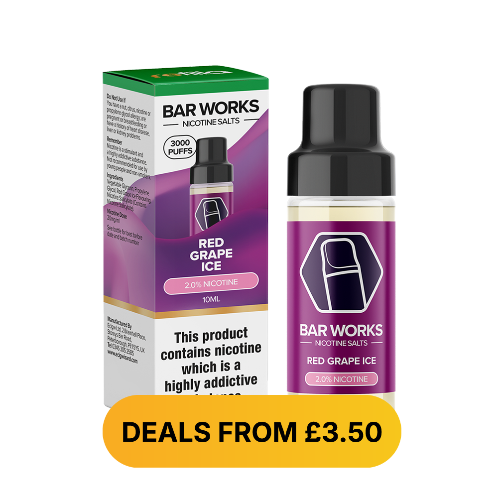 Bar Works: Red Grape Ice: Refilla Compatible Liquid
