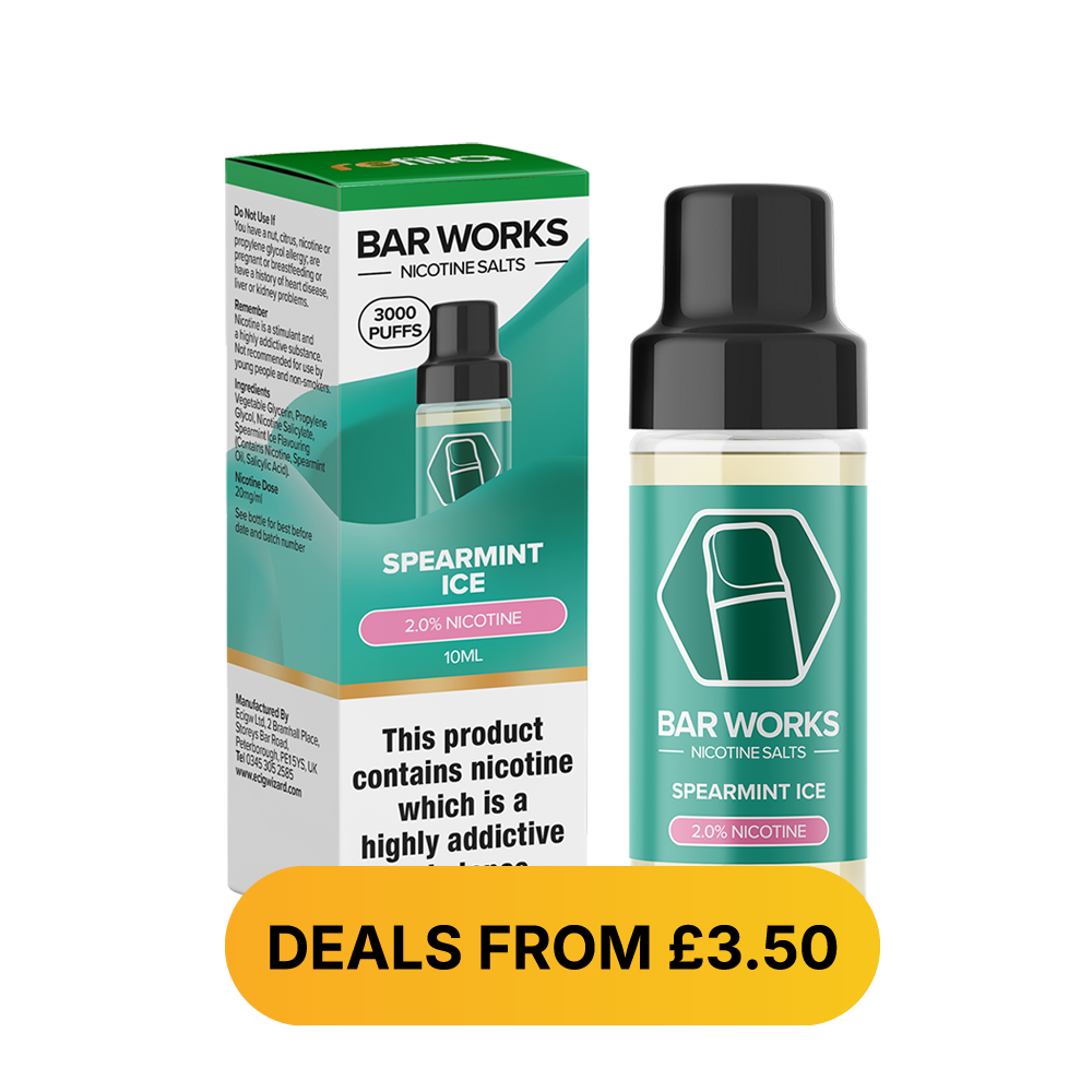 Bar Works: Spearmint Ice: Refilla Compatible Liquid