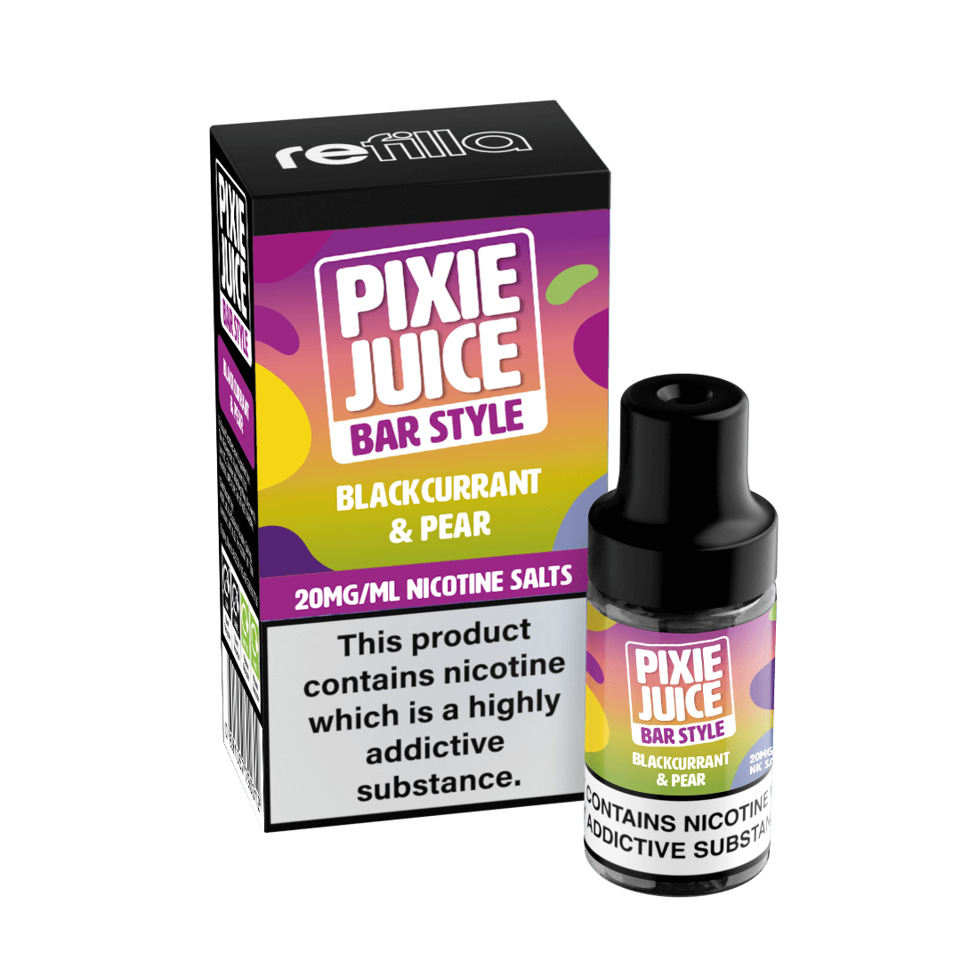 Pixie Juice: Blackcurrant & Pear : Refilla Compatible Liquid