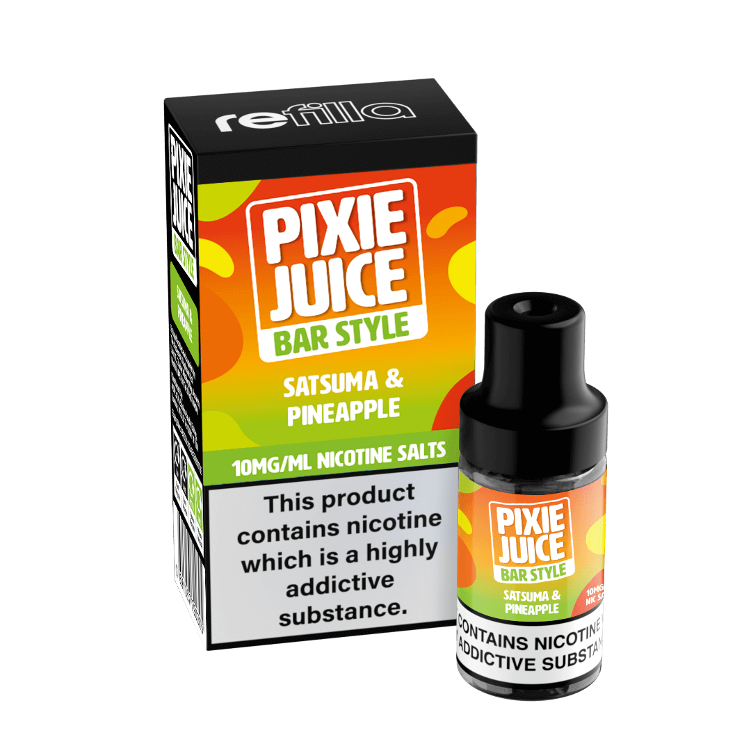 Pixie Juice: Satsuma & Pineapple : Refilla Compatible Liquid